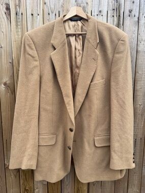 Burberry Tan Camel Wool Coat